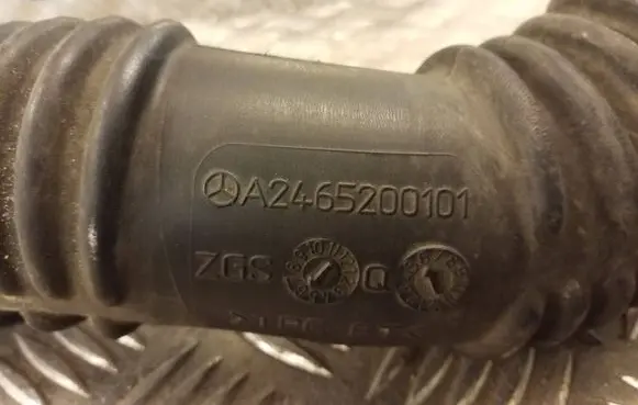 Mercedes-Benz B W246 W242 Intercooler hose/pipe A2465200101 09022016 024512