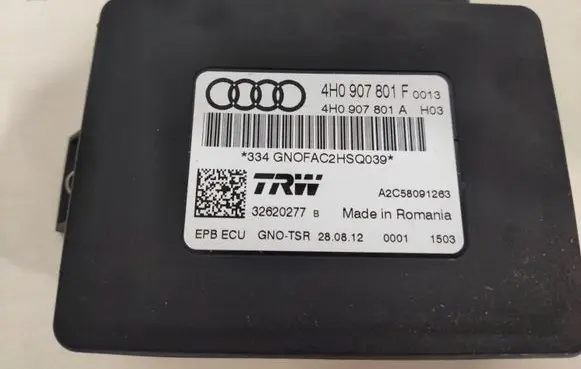 Audi A8 S8 D4 4H Hand brake control module 4H0907801F