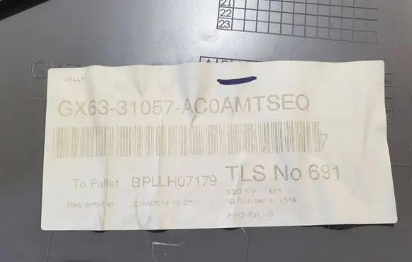 Jaguar XF X260 (B) pillar trim (bottom) GX6331057AC TLSN0691 BPNLH07179