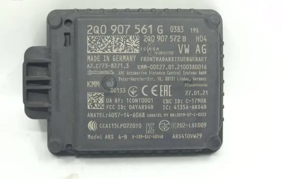 Volkswagen T-Cross Distronic sensor radar 2Q0907561G 2Q0907572B