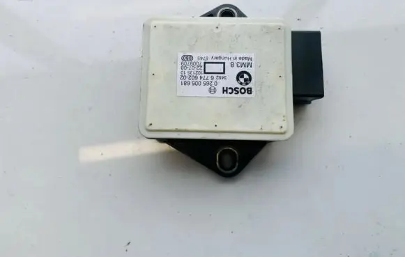 BMW 5 E60 E61 ESP acceleration yaw rate sensor 0265005681 677460202