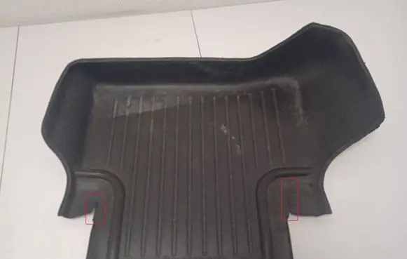 Mercedes-Benz E W212 Rear floor carpet liner 