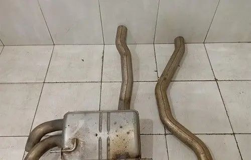 Mercedes-Benz GL X166 Rear muffler/silencer tail pipe A1664901433