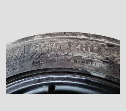 Citroen C5 R17 spare wheel