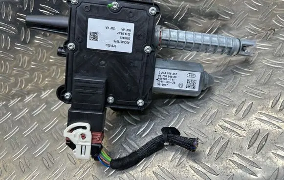 Peugeot 3008 I Hand brake/parking brake motor A2C53379975 20140312 0510475