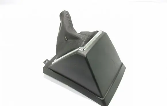 Gear lever shifter trim leather/knob