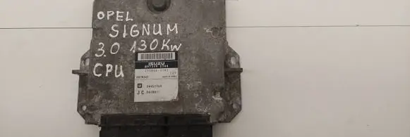 Opel Signum Engine control unit/module 24451764 2758002182