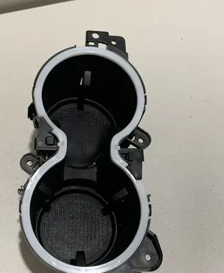 Cup holder front