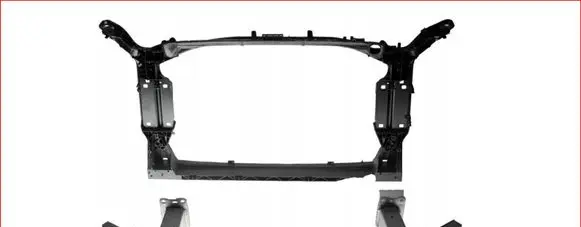 Audi A6 S6 C8 4K Front bumper mounting bracket 4K0807109