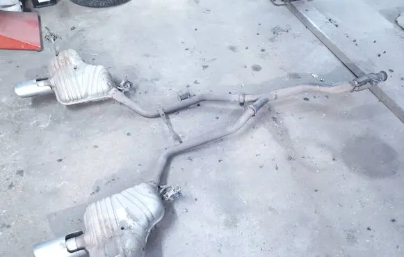 Mercedes-Benz R W251 Muffler/silencer A2514909401 A2514909301