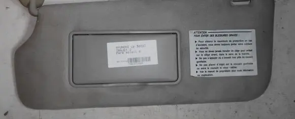 Hyundai Trajet Sun visor