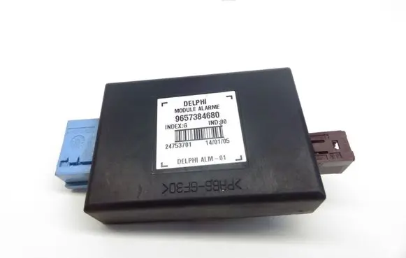 Citroen C5 Alarm control unit/module 9657384680 24753701