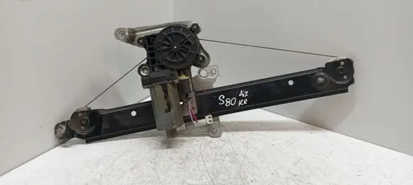 Volvo S80 Rear door window regulator with motor 119971XXX 92542