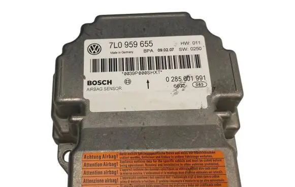 Porsche Cayenne (9PA) Airbag control unit/module 7L0959655 0285001991
