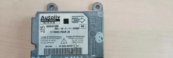 Peugeot 607 Airbag control unit/module 9656481880 603482000
