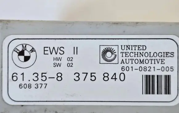 BMW 5 E39 Immobilizer control unit/module 8375840 6010821