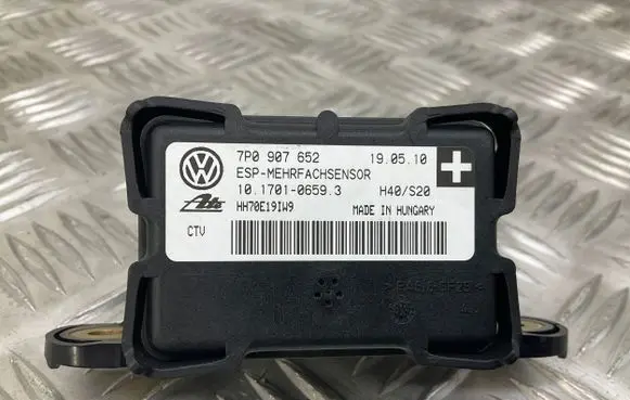 Volkswagen Touareg II ESP acceleration yaw rate sensor 7P0907652