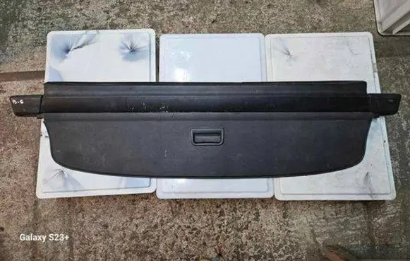 Parcel shelf load cover