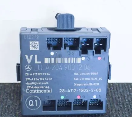 Mercedes-Benz C W204 Door control unit/module A2049025402 A2049001206