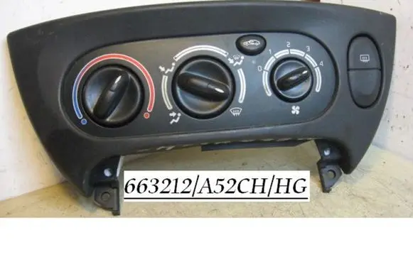 Renault Megane I Climate control unit A52CHHG 663212