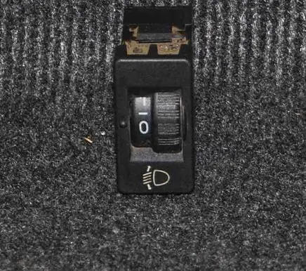 Citroen C3 Headlight level height control switch 96366692XT 96384422XT