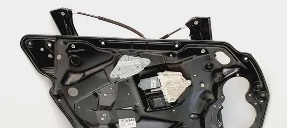 Volkswagen PASSAT B6 Front door window regulator with motor 1K0959793N 1K0959701AC