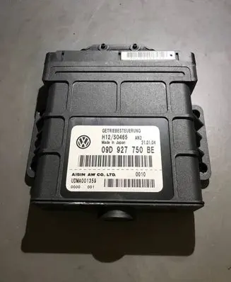 Volkswagen Touareg I Gearbox control unit/module 09D927750BE H12S0465 UDMA001359