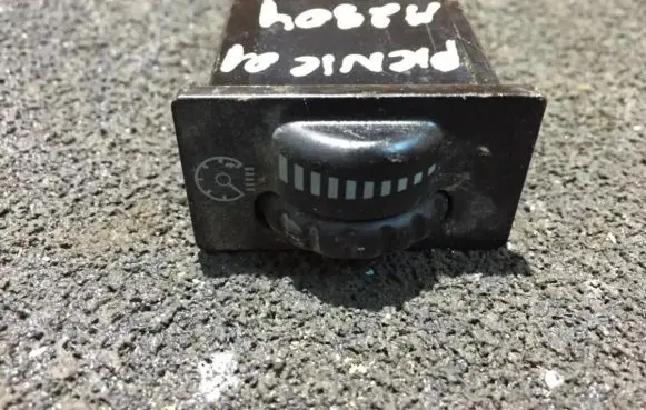 Panel lighting control switch