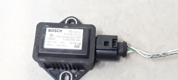 Audi A4 S4 B6 8E 8H ESP acceleration yaw rate sensor 8E0907637A