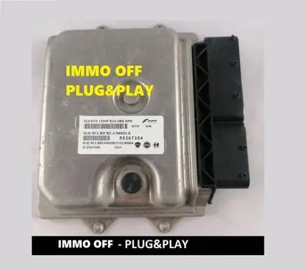 Fiat Ducato Engine control unit/module ECU 55267354 D1ZS3T48S
