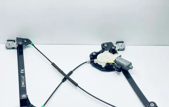Cadillac SRX Front door window regulator with motor 25709965