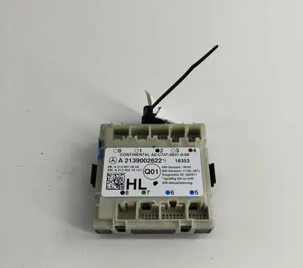 Mercedes-Benz C W205 Door control unit/module A2139002622 A2139010808