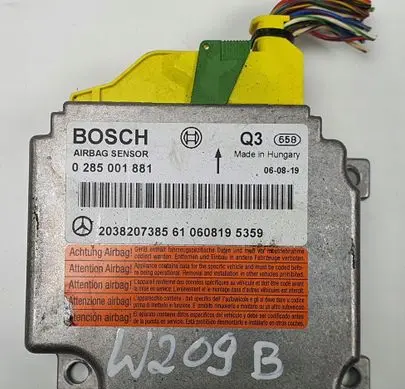 Mercedes-Benz CLK A209 C209 Airbag control unit/module 2038207385