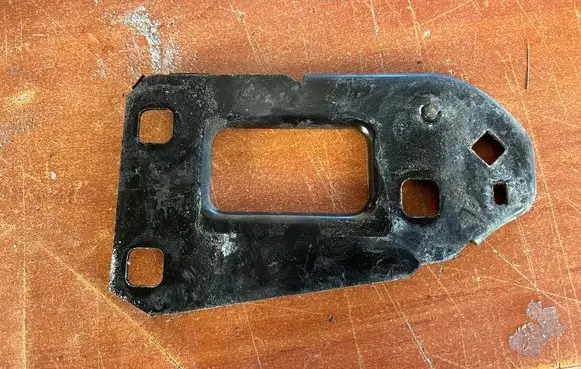 Audi A4 S4 B8 8K Radiator support slam panel bracket 8K0805499