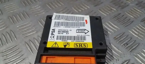 Peugeot 607 Airbag control unit/module 9641968380
