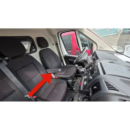 Fiat Ducato Armrest 