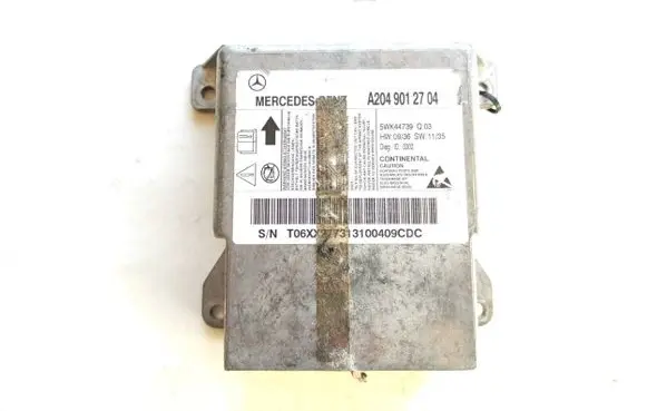 Mercedes-Benz C W204 Airbag control unit/module A2049012704 5WK44739
