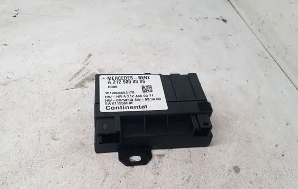 Mercedes-Benz E W211 Fuel injection pump control unit/module A2129000306