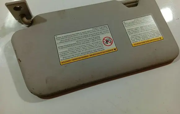 Nissan Micra Sun visor