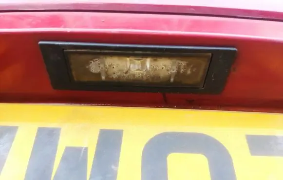 BMW 1 E81 E87 Number plate light