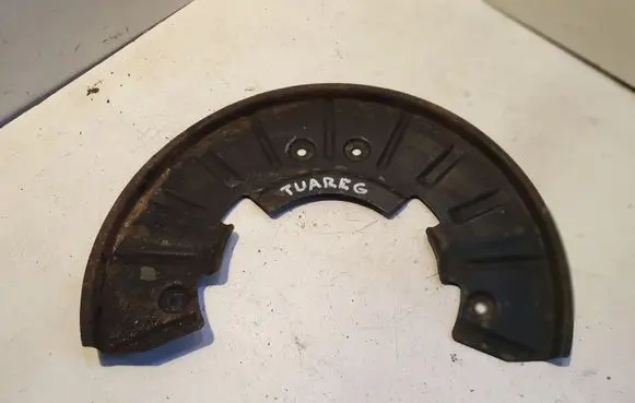 Volkswagen Touareg I Front brake disc dust cover plate 7L0615311