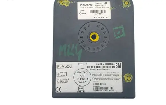 Ford C-MAX I Bluetooth control unit module 8M5T19G488BM 7847ARX42