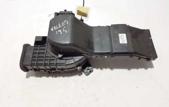 Interior heater climate box assembly