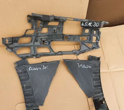 Skoda Superb B8 (3V) Front bumper support beam 3V0121763A 3V0807055A