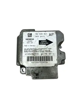 Opel Astra G Airbag control unit/module 90520841 1923594 5WK4168