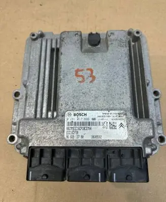 Citroen C-Crosser Engine control unit/module 9666913780 9663257980 1860B502