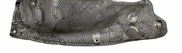 Audi A6 C7 Front sound insulation 4G0804165B