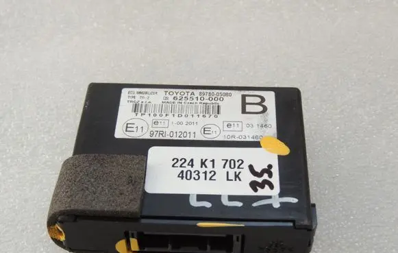 Toyota Avensis T270 Immobilizer control unit/module 8978005080