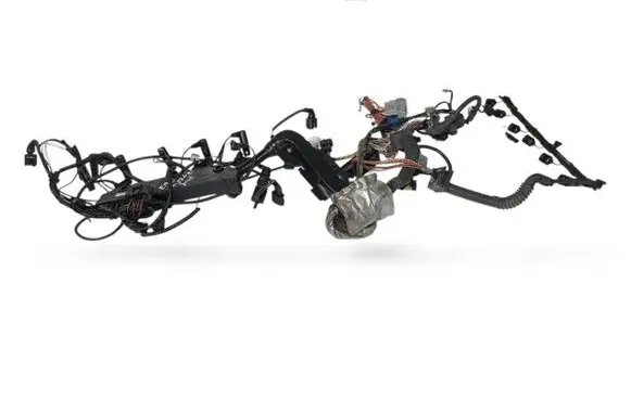 Engine installation wiring loom