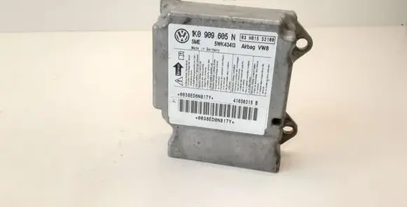 Volkswagen Golf V Airbag control unit/module 1K0909605N 5WK43413 03H015S2100